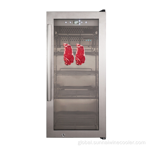 Humidity Control Beef Dry Aging Refrigerator Constant temperature household beef dry aging cooler Supplier